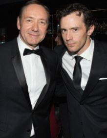 Nathan Darrow (Meechum) and Kevin Spacey (Frank Underwood)
